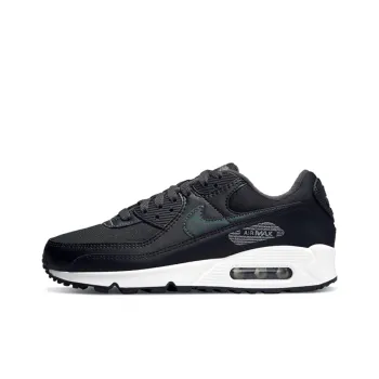 Nike Air Max 90 Black Metallic Silver Women's