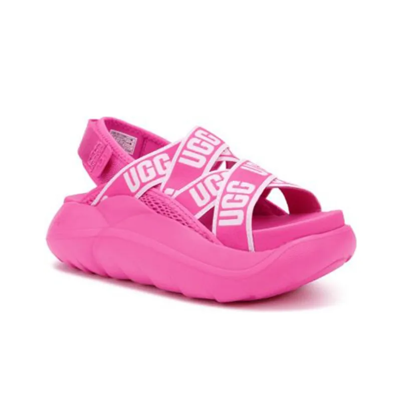 UGG La Series Open Toe Sandals Pink Women's-1