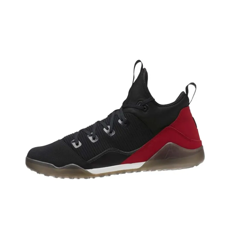 Reebok Combat Noble Trainer Anti-Slip And Wear-Resistant Lightweight Mid-Top Running Shoes Men's Black-2