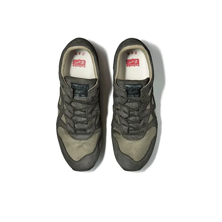 Onitsuka Tiger Ally Abrasion Resistant Breathable Low Top Running Shoes Unisex Mantle Green-2