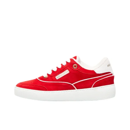 AQUAZZURA Skateboard Shoes Women's Low-Top Red