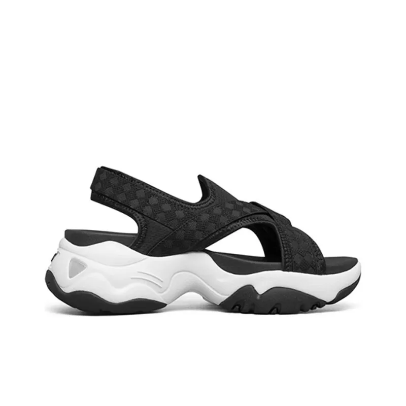 Skechers D Lites 3.0 Sandals Black Women's-1