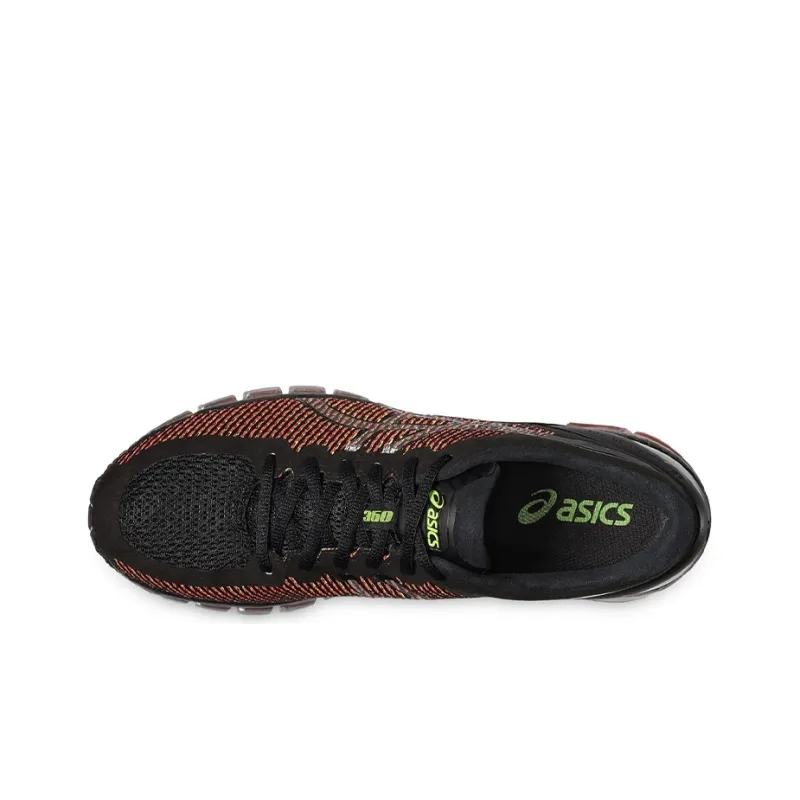 Asics Gel-Quantum 360 Cm Low-Top Running Shoes Men's Black Green-3