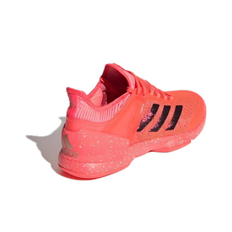 Adidas Ubersonic Tennis Shoes Unisex Low-Top Orange-3