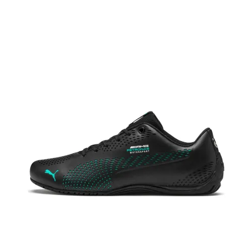 PUMA Mercedes AMG Petronas Running Shoes Men Low-Top Black/Cyan