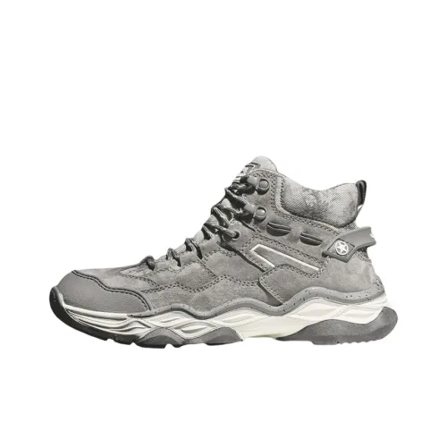 Jeep Hiking / Trekking Shoes Men High-Top Gray