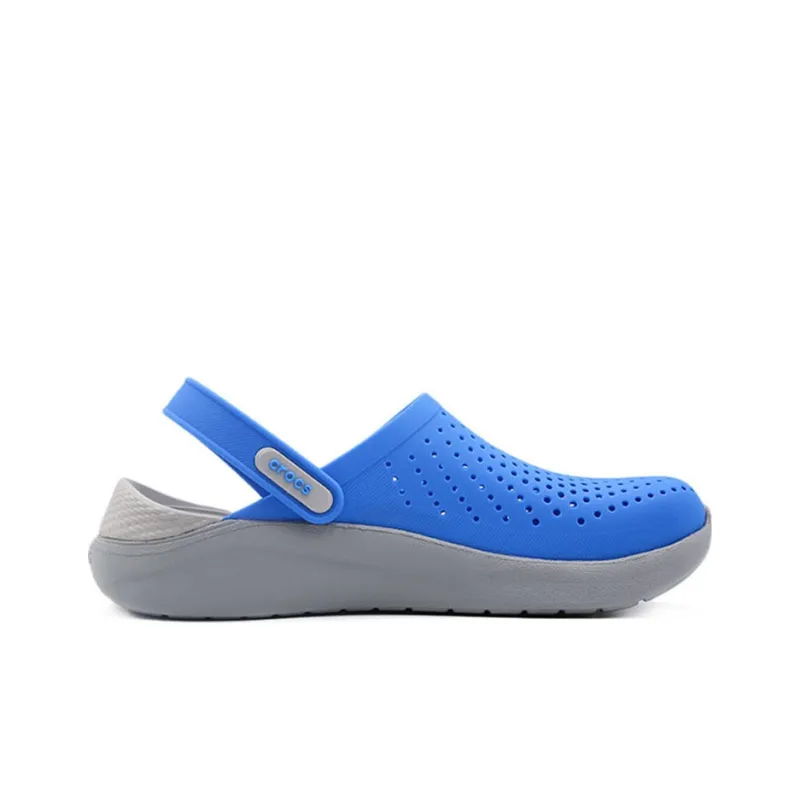 Crocs LiteRide Clogs 'Blue Slate Grey'-1