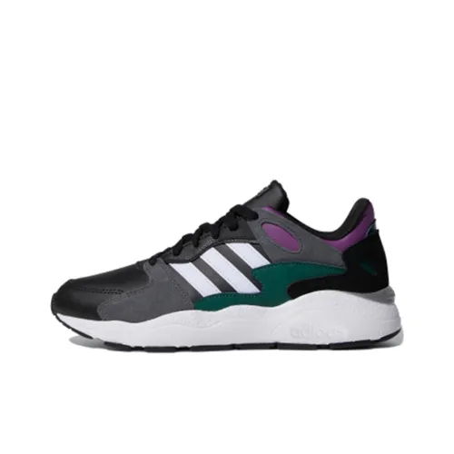 Adidas Neo Crazychaos Chunky Sneakers Men Low-Top Black/White/Purple