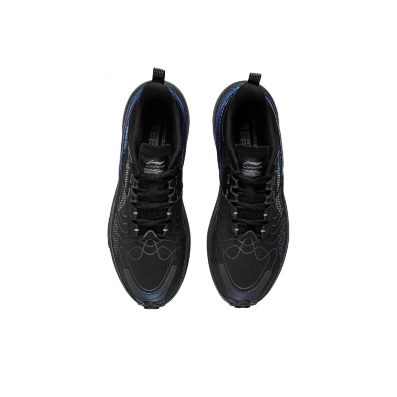 LiNing Spark Rebound Lightweight Low Top Sports Casual Shoes Men's Black-3