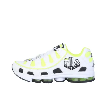 FILA x MSGM Silva Msgm Cushioning Wear-Resistant Low-Top Casual Shoes Men's Yellow White
