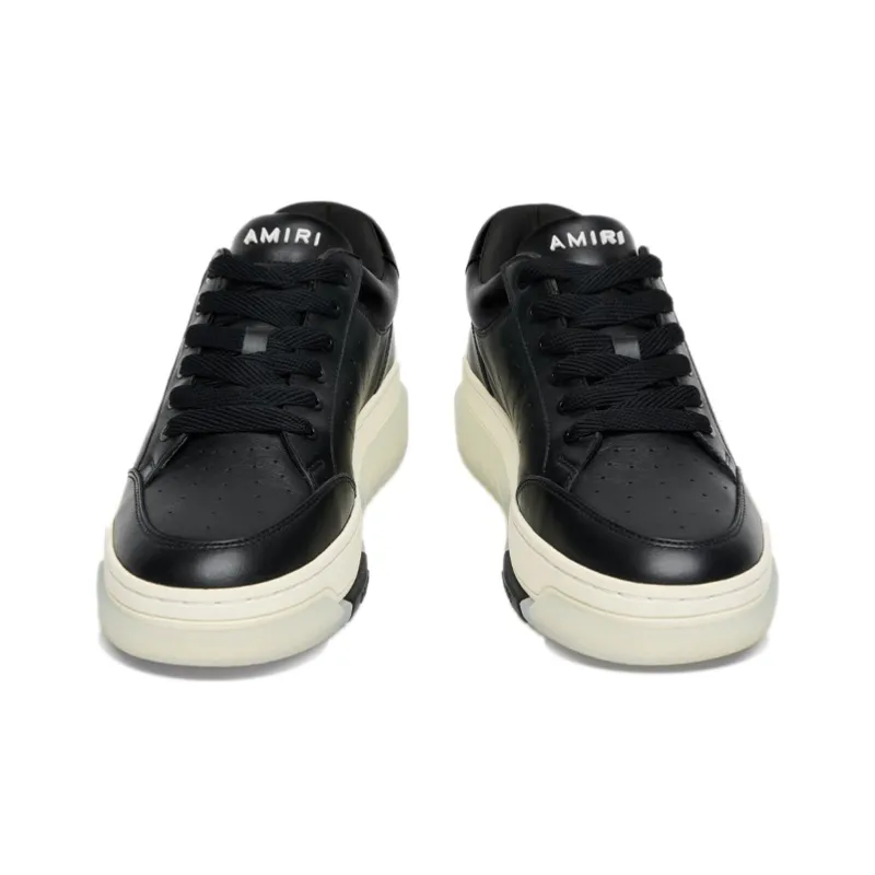 AMIRI Stadium Low Black White-2