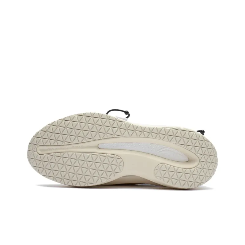 LiNing Cloud Travel 䨻 Cushioned Anti Slip And Wear Resistant Lightweight Low Top Sports Casual Shoes Men's White-4