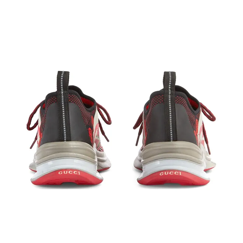 GUCCI Run Sneaker 'Black Red'-3