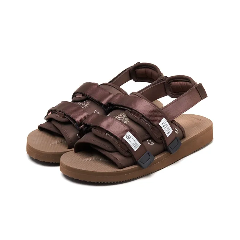Suicoke Beach Sandals Men's Brown-1