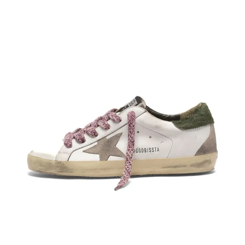 Golden Goose Super-Star Skateboard Shoes Women's White-0