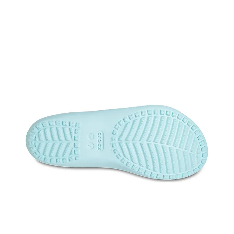 Crocs Kadee Slide Slippers Women's Glass Blue-6