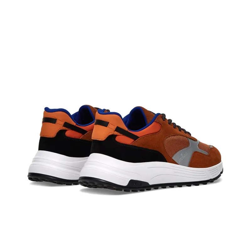 HOGAN Hyperlight Cushioning Anti Slip And Wear Resistant Low Top Casual Shoes Men's Brown-2
