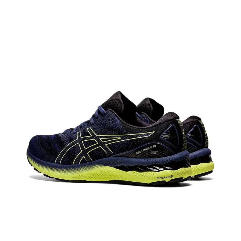 Asics Gel Nimbus 23 'Thunder Blue Glow Yellow'-3