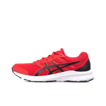 Asics Jolt 3 Cushioning Anti-Slip Wear-Resistant Breathability Low-Top Running Shoes Men's Red Black