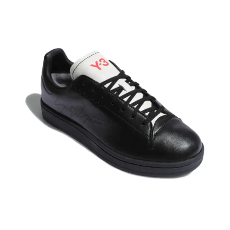 Adidas Y 3 Yohji Court Black-2