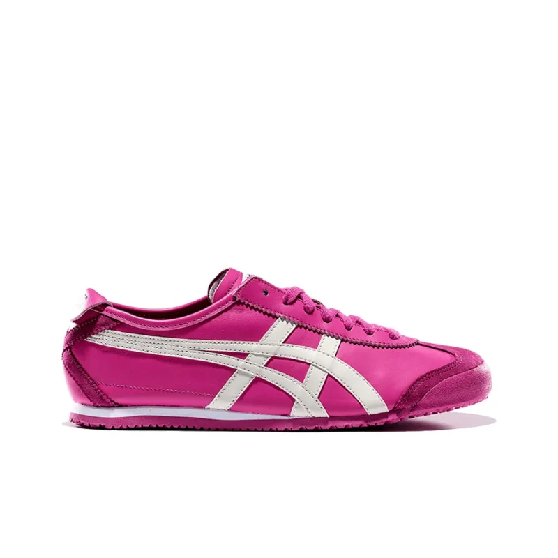 Onitsuka Tiger MEXICO 66 Casual Shoes Unisex Low Top Rose Red/White-1