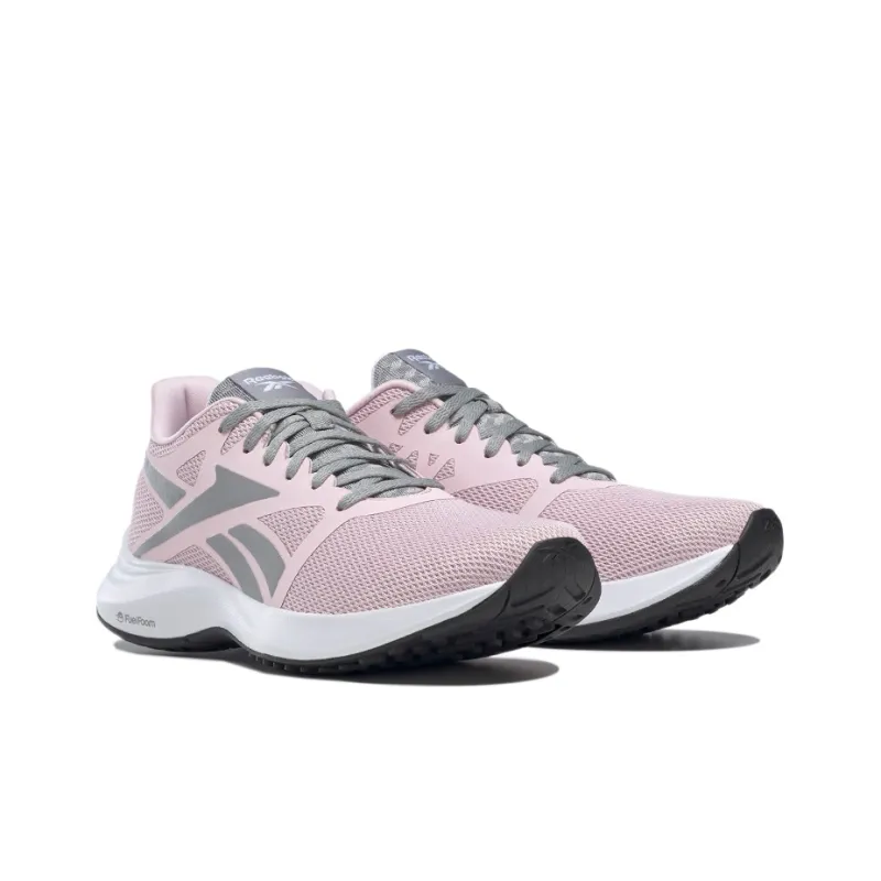Reebok Runner 5 Wear-Resistant Slip-Resistant Cushioning Low-Top Running Shoes Women's Peach Pink Gray-2