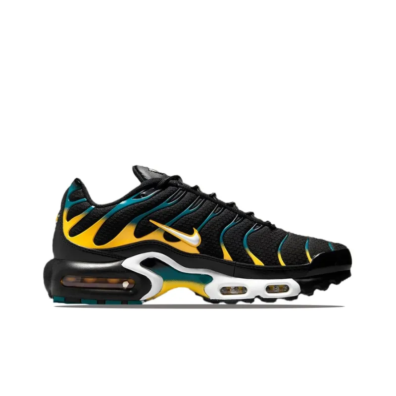 Nike Air Max Plus Black Teal Yellow-1