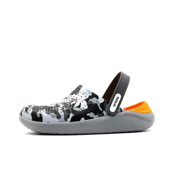 Crocs Literide Graphic Clogs 'Grey Black'
