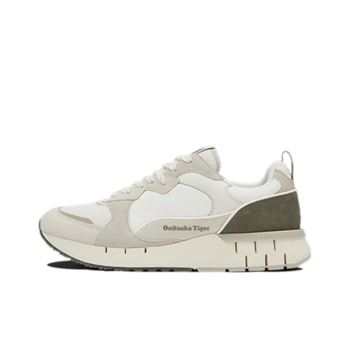 Onitsuka Tiger Bravon Shoes 'White Beige Green'