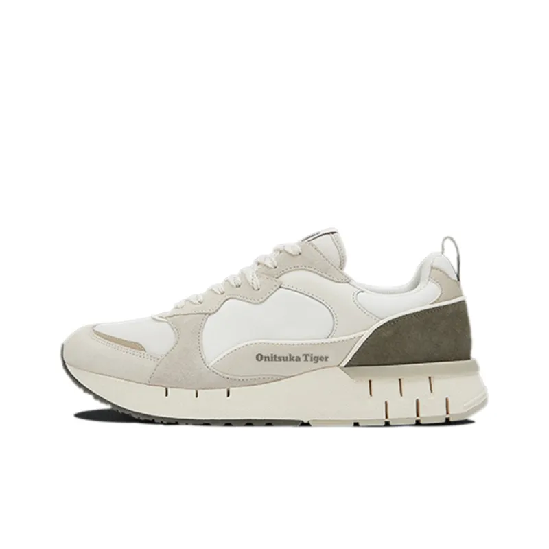 Onitsuka Tiger Bravon Shoes 'White Beige Green'-0