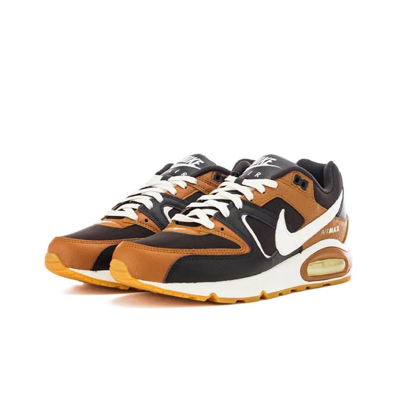 Nike Air Max Command Running Shoes Men Low Top Black/Brown-1