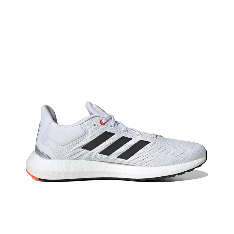 Adidas Pureboost 21 Cloud White Core Black Solar Red-1