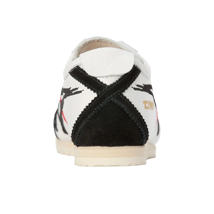 Asics Onitsuka Tiger Mexico 66 Deluxe Nm White Black Women's-4