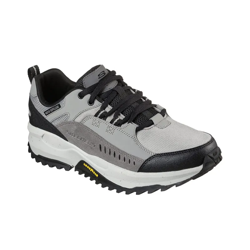 Skechers Bionic Trail Low-Top Casual Shoes Men's Gray Black-2
