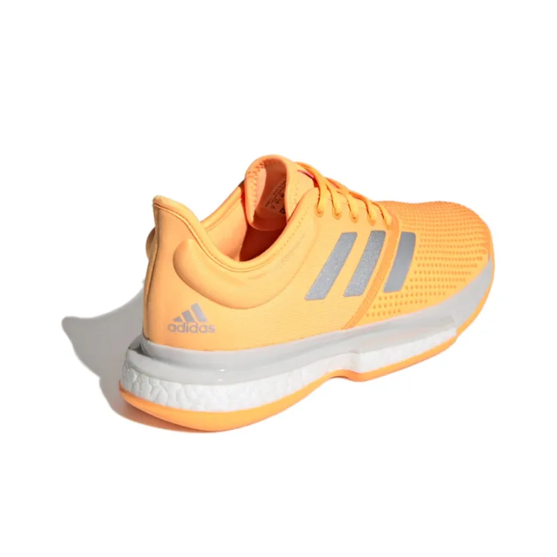Adidas SoleCourt 'Flash Orange' Women's-3