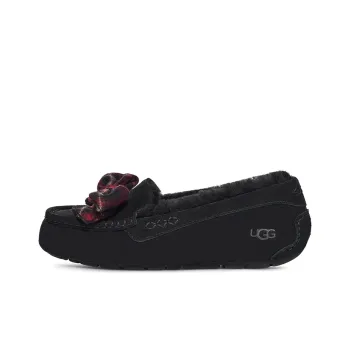 UGG Ansley Plaid Bow 'Black' Women's