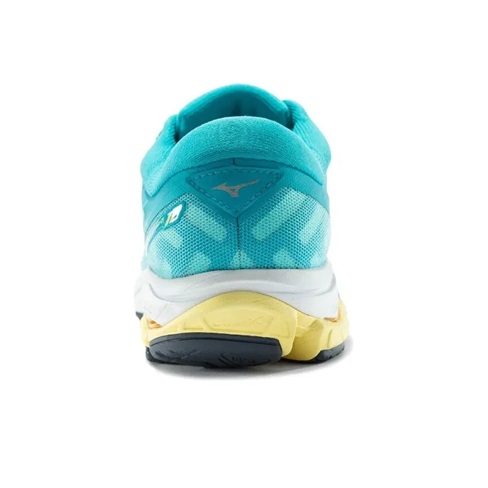 Mizuno Wave Ultima 12 Slip-Resistant Low-Top Running Shoes Unisex Blue Yellow-3