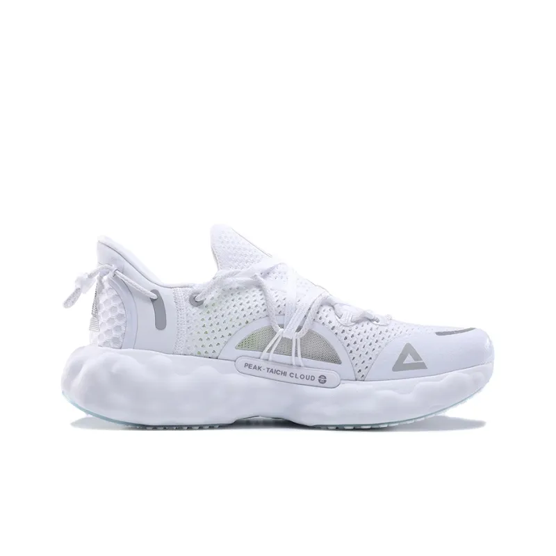 PEAK State Pole Cloud Balance Low Top Running Shoes Men's White-1