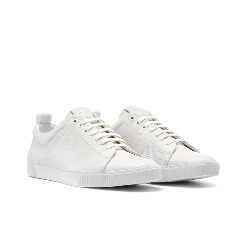 HUGO BOSS Low Top Stylish Skateboarding Shoes Men's White-1