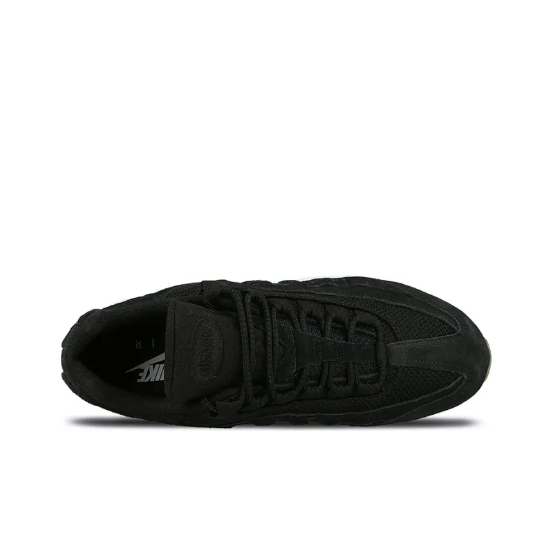 Nike Air Max 95 Cushioning Anti-Slip And Wear-Resistant Breathable Rebound Low-Top Running Shoes Men's Black-4