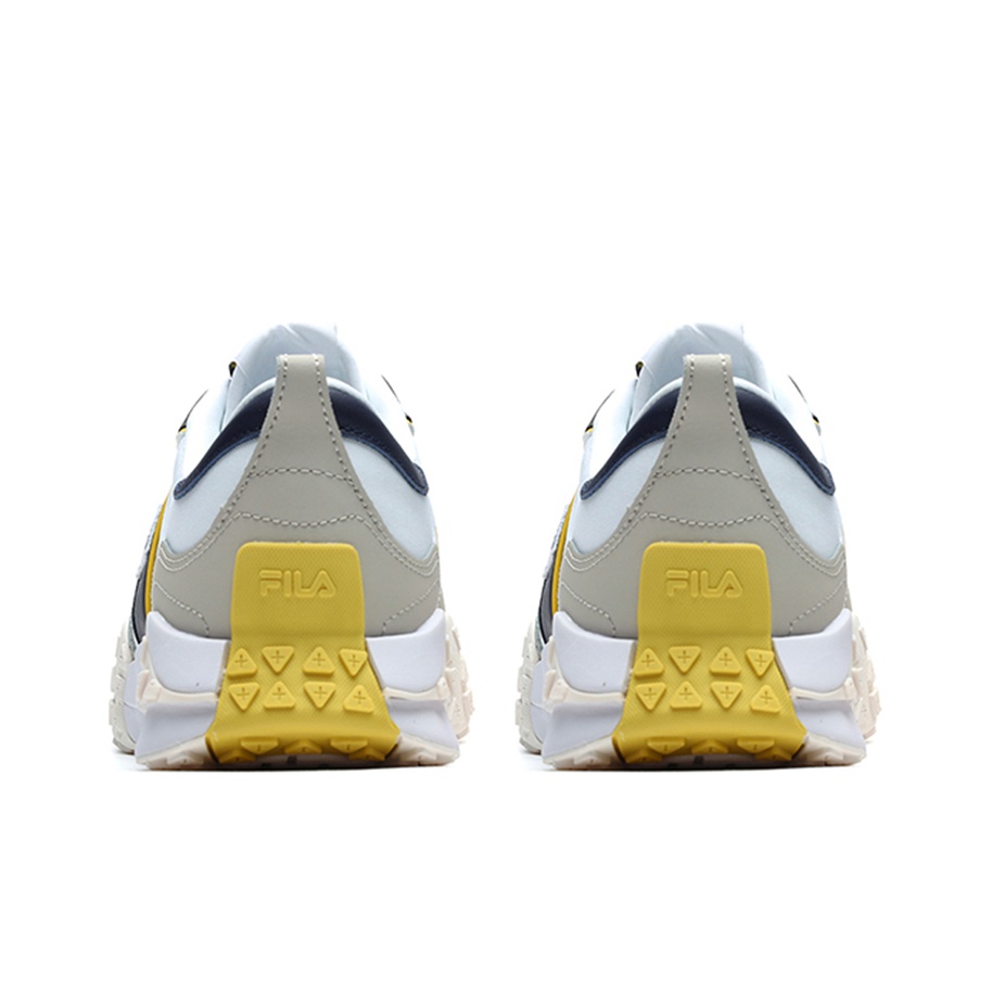 FILA Athletics Brick Shoes 'White Grey Yellow' US M 8