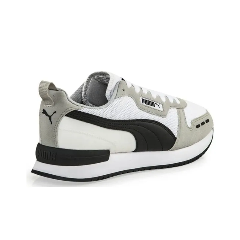 PUMA R78 Casual Shoes Men Low-Top Gray/Black/White-4