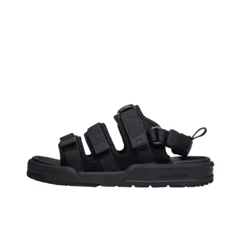 New Balance Velcro Unisex Black Sandals