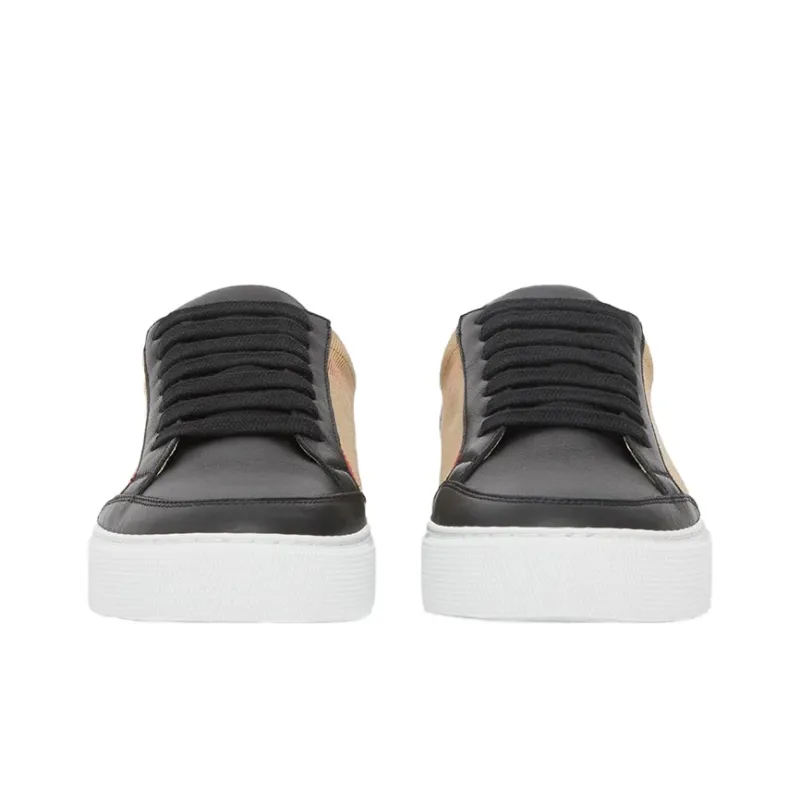 Burberry Check Pattern Low-top Sneakers Women's-3