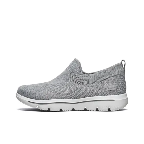 Skechers Go Walk Evolution Ultra Casual Shoes Women's Low-Top Gray