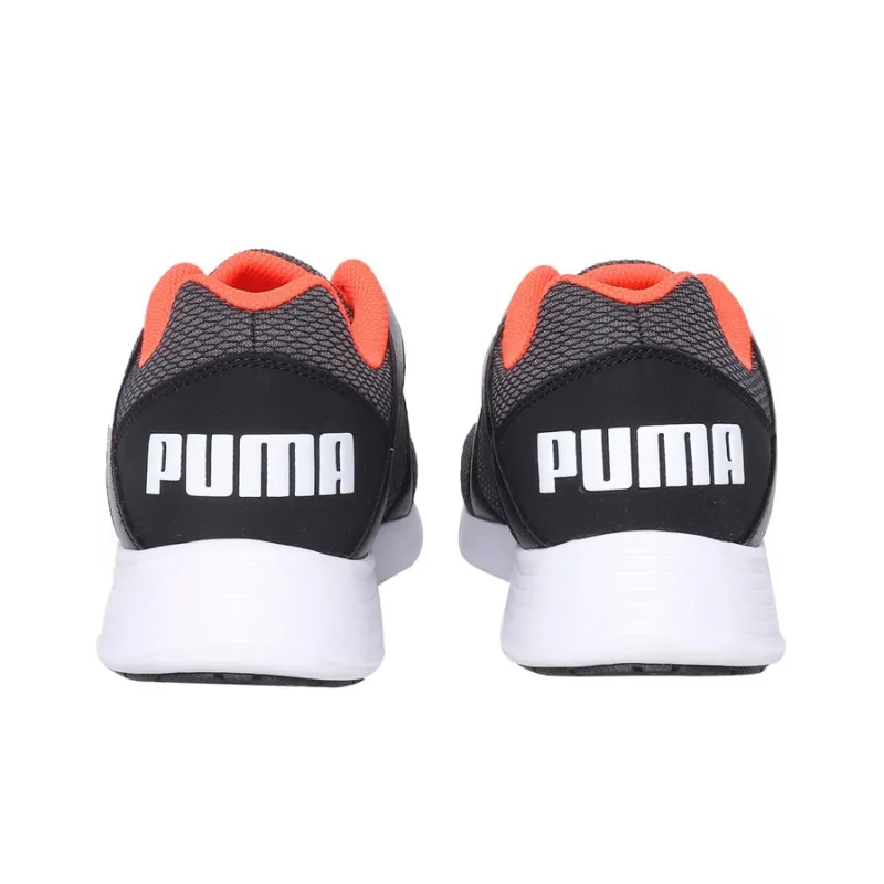 PUMA Nimble Running Shoes Men Low-Top Gray/Orange-3