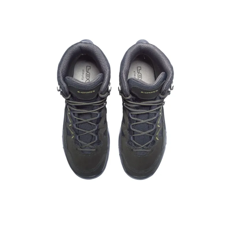 Lowa Hiking / Trekking Shoes Unisex High Top Smoke Gray-3