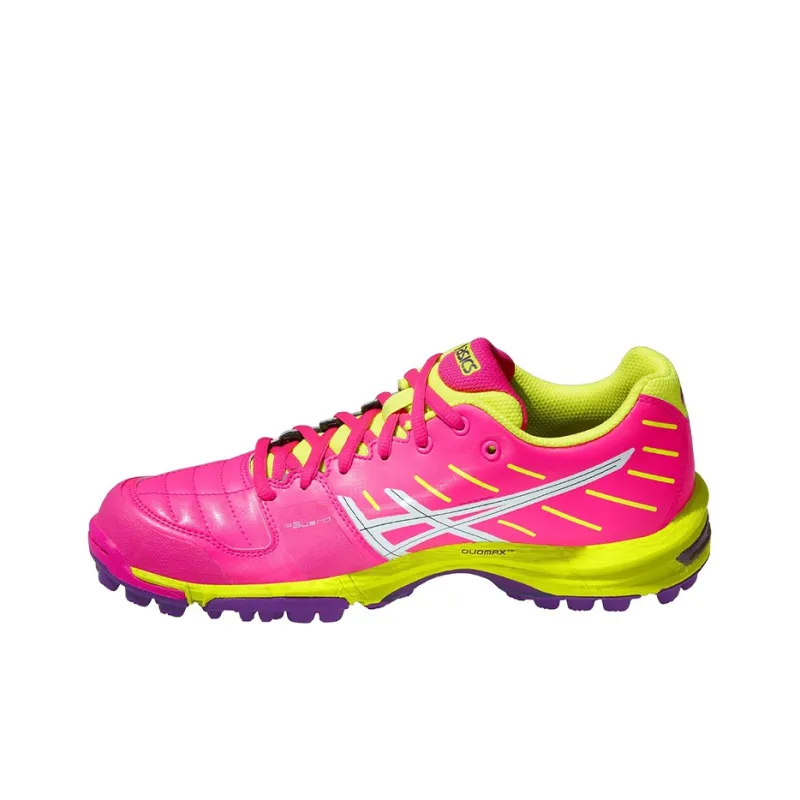 Asics Gel-Hockey Running Shoes Women's Low-Top Pink/Yellow-0