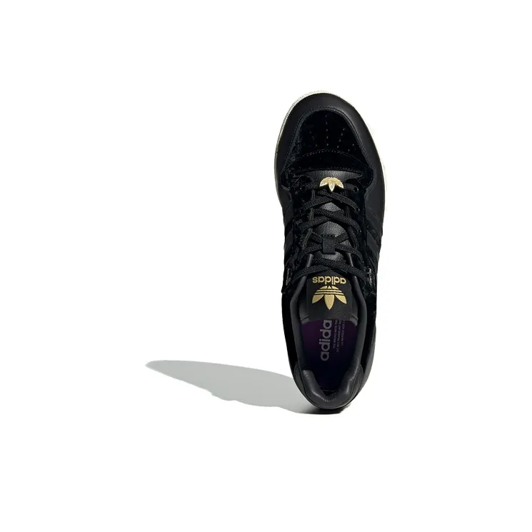 Adidas Rivalry Low Velvet Pack Black-2