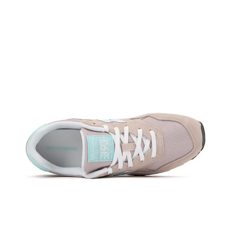 New Balance NB 393 Cushioning Anti-Slip Wear-Resistant Breathability Low-Top Running Shoes Women's Nude Pink-2